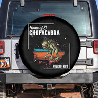 Chupacabra Spare Tire Cover Home Of Puerto Rico Mystery Urban Legend Gift - Wonder Print Shop
