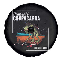 Chupacabra Spare Tire Cover Home Of Puerto Rico Mystery Urban Legend Gift - Wonder Print Shop