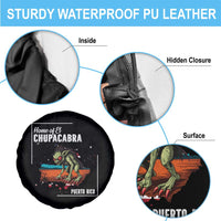 Chupacabra Spare Tire Cover Home Of Puerto Rico Mystery Urban Legend Gift - Wonder Print Shop
