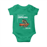 Chupacabra Baby Onesie Home Of Puerto Rico Mystery Urban Legend Gift - Wonder Print Shop