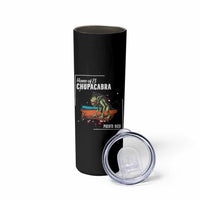 Chupacabra Skinny Tumbler Home Of Puerto Rico Mystery Urban Legend Gift