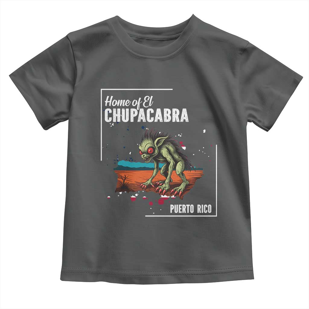 Chupacabra Toddler T Shirt Home Of Puerto Rico Mystery Urban Legend Gift - Wonder Print Shop