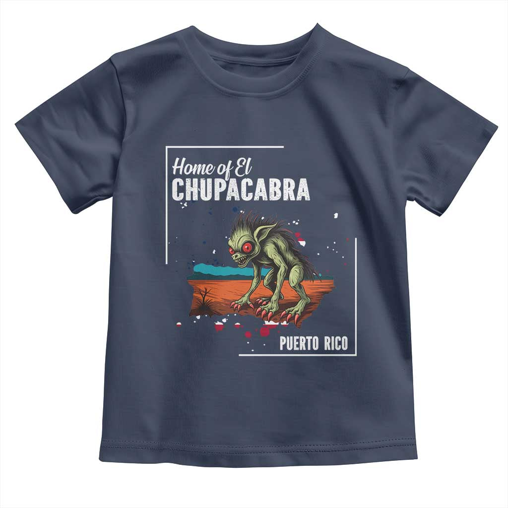 Chupacabra Toddler T Shirt Home Of Puerto Rico Mystery Urban Legend Gift - Wonder Print Shop