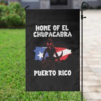 Chupacabra Garden Flag Home Of Puerto Rico Legend Gothic Horror Gift - Wonder Print Shop