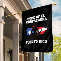 Chupacabra Garden Flag Home Of Puerto Rico Legend Gothic Horror Gift - Wonder Print Shop