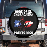 Chupacabra Spare Tire Cover Home Of Puerto Rico Legend Gothic Horror Gift - Wonder Print Shop