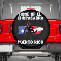 Chupacabra Spare Tire Cover Home Of Puerto Rico Legend Gothic Horror Gift - Wonder Print Shop