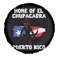 Chupacabra Spare Tire Cover Home Of Puerto Rico Legend Gothic Horror Gift - Wonder Print Shop