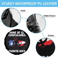 Chupacabra Spare Tire Cover Home Of Puerto Rico Legend Gothic Horror Gift - Wonder Print Shop