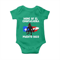 Chupacabra Baby Onesie Home Of Puerto Rico Legend Gothic Horror Gift - Wonder Print Shop