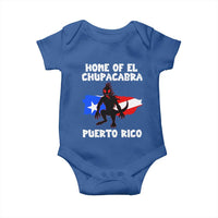 Chupacabra Baby Onesie Home Of Puerto Rico Legend Gothic Horror Gift - Wonder Print Shop