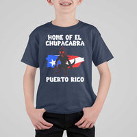 Chupacabra T Shirt For Kid Home Of Puerto Rico Legend Gothic Horror Gift - Wonder Print Shop