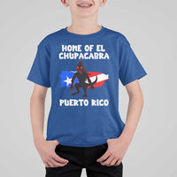 Chupacabra T Shirt For Kid Home Of Puerto Rico Legend Gothic Horror Gift - Wonder Print Shop