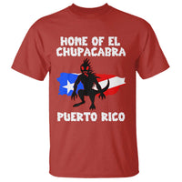 Chupacabra T Shirt Home Of Puerto Rico Legend Gothic Horror Gift - Wonder Print Shop