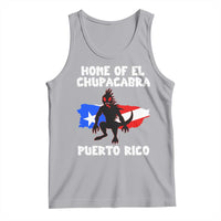 Chupacabra Tank Top Home Of Puerto Rico Legend Gothic Horror Gift - Wonder Print Shop