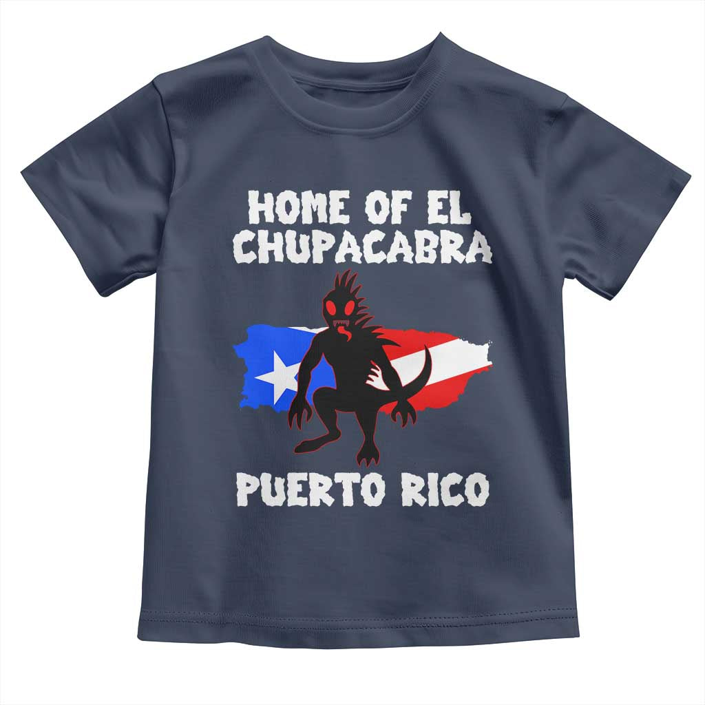 Chupacabra Toddler T Shirt Home Of Puerto Rico Legend Gothic Horror Gift - Wonder Print Shop