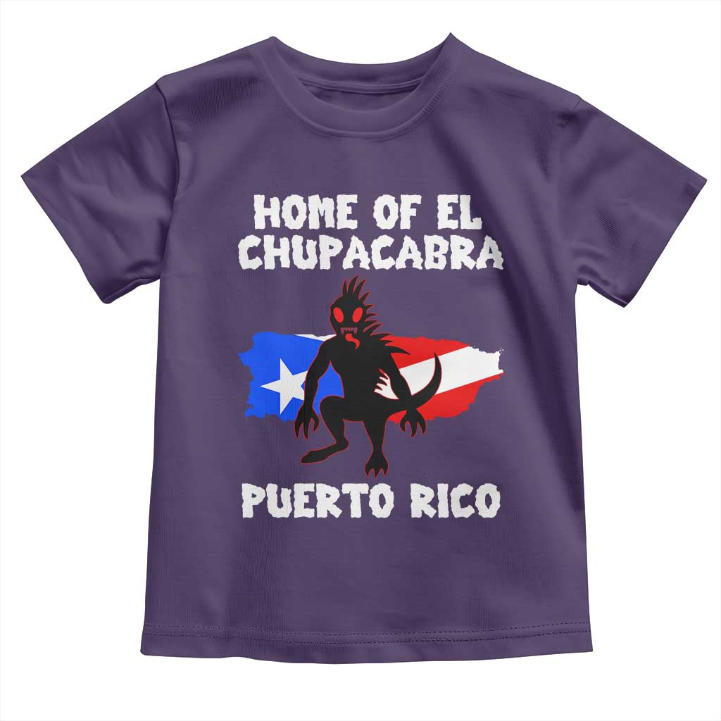 Chupacabra Toddler T Shirt Home Of Puerto Rico Legend Gothic Horror Gift - Wonder Print Shop