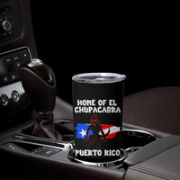 Chupacabra Tumbler Cup Home Of Puerto Rico Legend Gothic Horror Gift