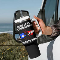 Chupacabra Tumbler With Handle Home Of Puerto Rico Legend Gothic Horror Gift