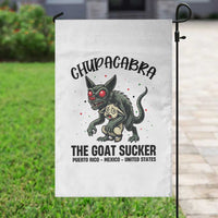 Chupacabra Garden Flag The Goat Sucker Vintage Horror Cryptid Gift - Wonder Print Shop