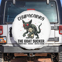 Chupacabra Spare Tire Cover The Goat Sucker Vintage Horror Cryptid Gift - Wonder Print Shop