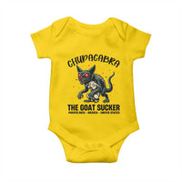 Chupacabra Baby Onesie The Goat Sucker Vintage Horror Cryptid Gift - Wonder Print Shop