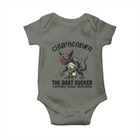 Chupacabra Baby Onesie The Goat Sucker Vintage Horror Cryptid Gift - Wonder Print Shop