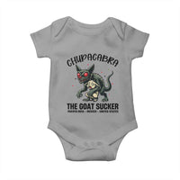 Chupacabra Baby Onesie The Goat Sucker Vintage Horror Cryptid Gift - Wonder Print Shop