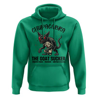 Chupacabra Hoodie The Goat Sucker Vintage Horror Cryptid Gift - Wonder Print Shop