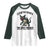 Chupacabra Raglan Shirt The Goat Sucker Vintage Horror Cryptid Gift - Wonder Print Shop