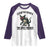 Chupacabra Raglan Shirt The Goat Sucker Vintage Horror Cryptid Gift - Wonder Print Shop