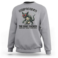 Chupacabra Sweatshirt The Goat Sucker Vintage Horror Cryptid Gift - Wonder Print Shop