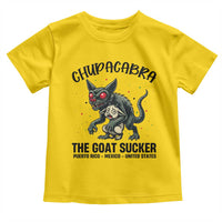Chupacabra Toddler T Shirt The Goat Sucker Vintage Horror Cryptid Gift - Wonder Print Shop