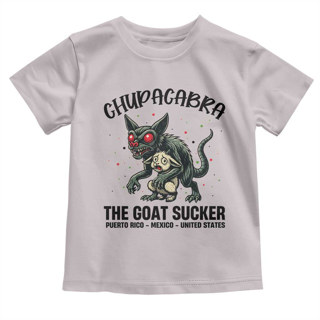 Chupacabra Toddler T Shirt The Goat Sucker Vintage Horror Cryptid Gift - Wonder Print Shop