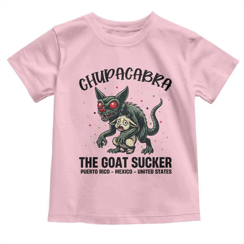 Chupacabra Toddler T Shirt The Goat Sucker Vintage Horror Cryptid Gift - Wonder Print Shop
