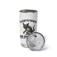 Chupacabra Tumbler Cup The Goat Sucker Vintage Horror Cryptid Gift