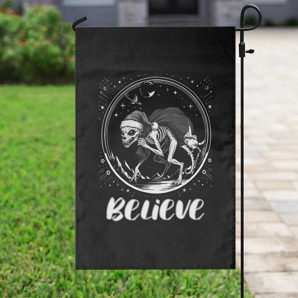 Chupacabra Garden Flag Funny Believe Christmas Cryptid Gift - Wonder Print Shop