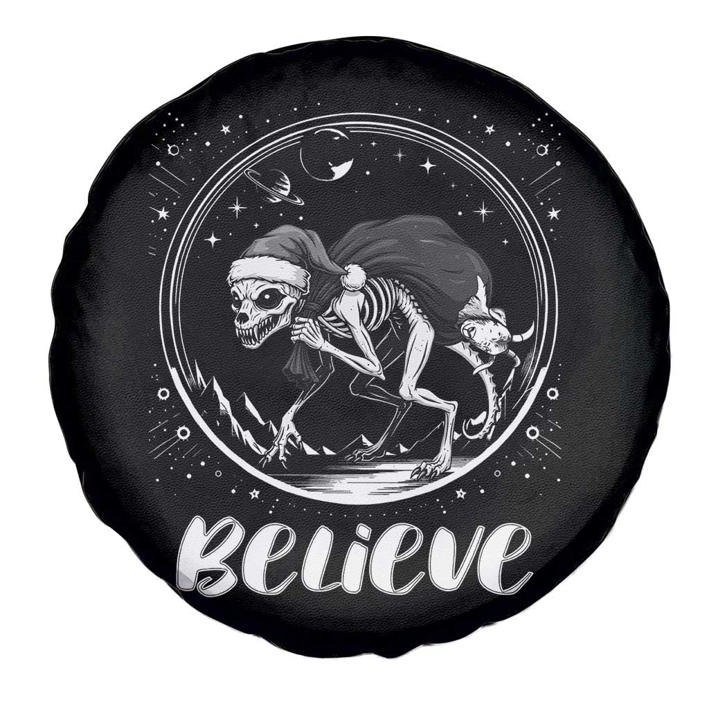 Chupacabra Spare Tire Cover Funny Believe Christmas Cryptid Gift - Wonder Print Shop