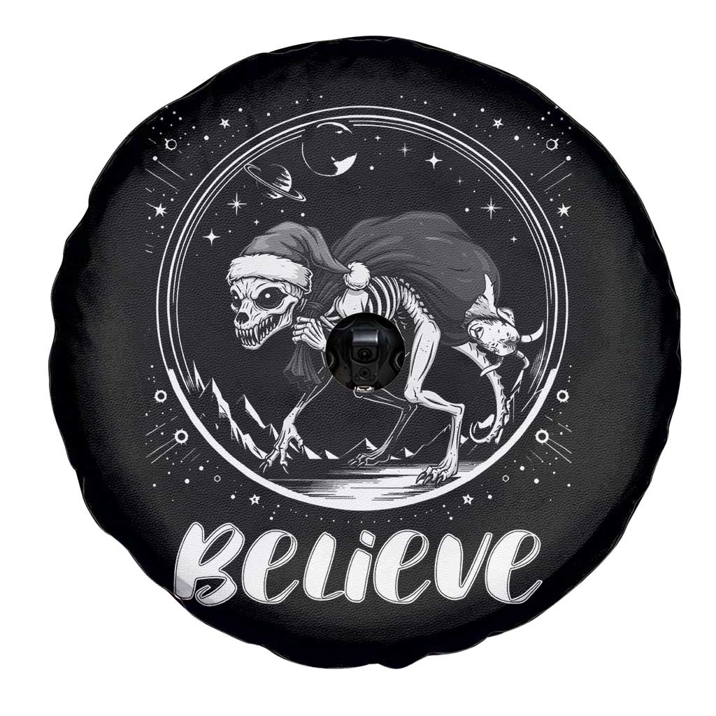 Chupacabra Spare Tire Cover Funny Believe Christmas Cryptid Gift - Wonder Print Shop