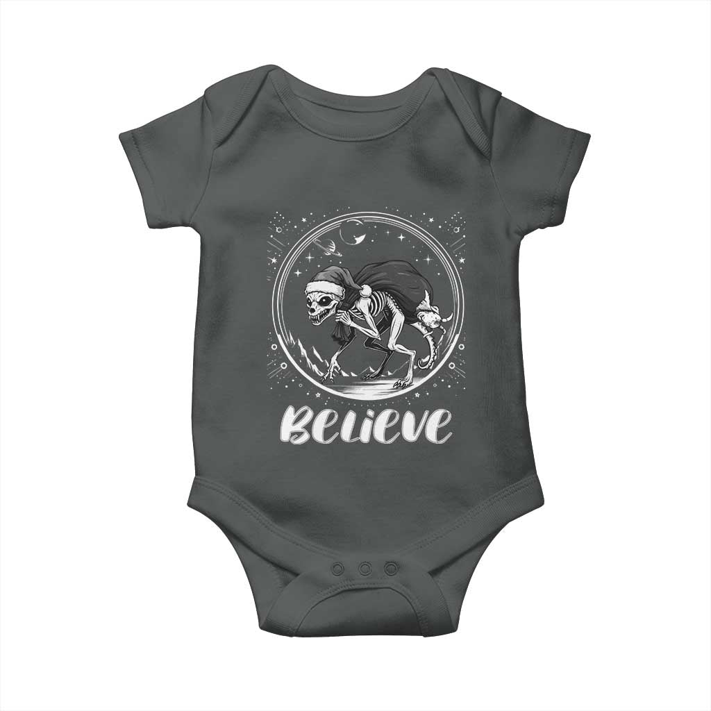 Chupacabra Baby Onesie Funny Believe Christmas Cryptid Gift - Wonder Print Shop