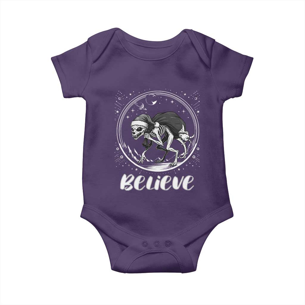 Chupacabra Baby Onesie Funny Believe Christmas Cryptid Gift - Wonder Print Shop
