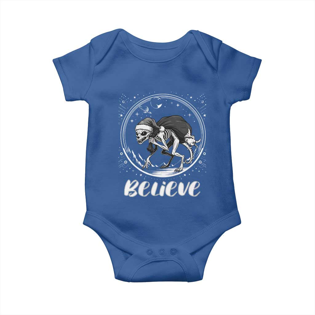 Chupacabra Baby Onesie Funny Believe Christmas Cryptid Gift - Wonder Print Shop