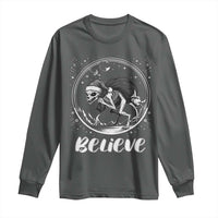 Chupacabra Long Sleeve Shirt Funny Believe Christmas Cryptid Gift - Wonder Print Shop