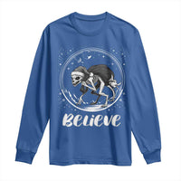 Chupacabra Long Sleeve Shirt Funny Believe Christmas Cryptid Gift - Wonder Print Shop