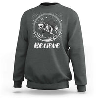 Chupacabra Sweatshirt Funny Believe Christmas Cryptid Gift - Wonder Print Shop