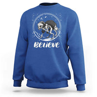 Chupacabra Sweatshirt Funny Believe Christmas Cryptid Gift - Wonder Print Shop