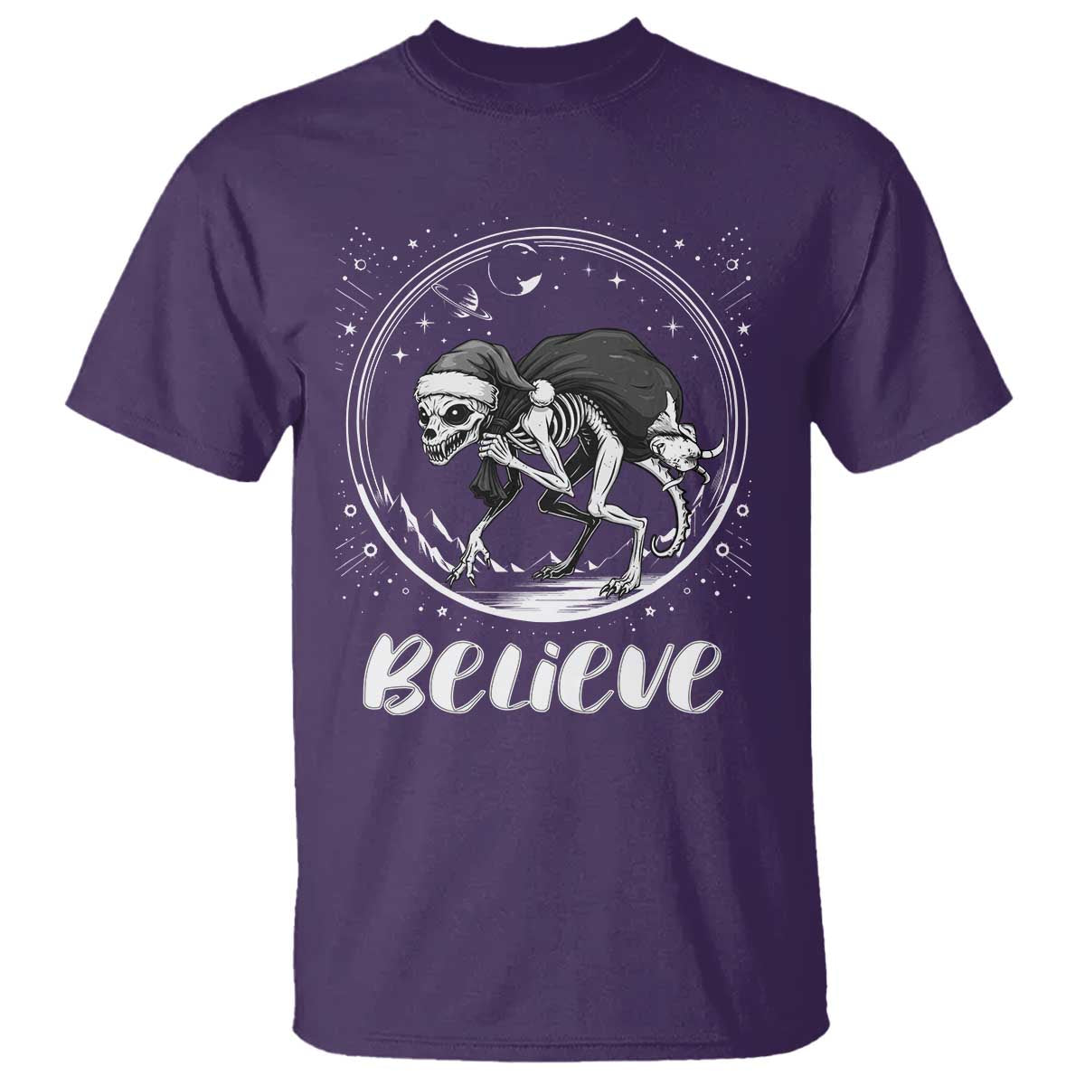 Chupacabra T Shirt Funny Believe Christmas Cryptid Gift - Wonder Print Shop