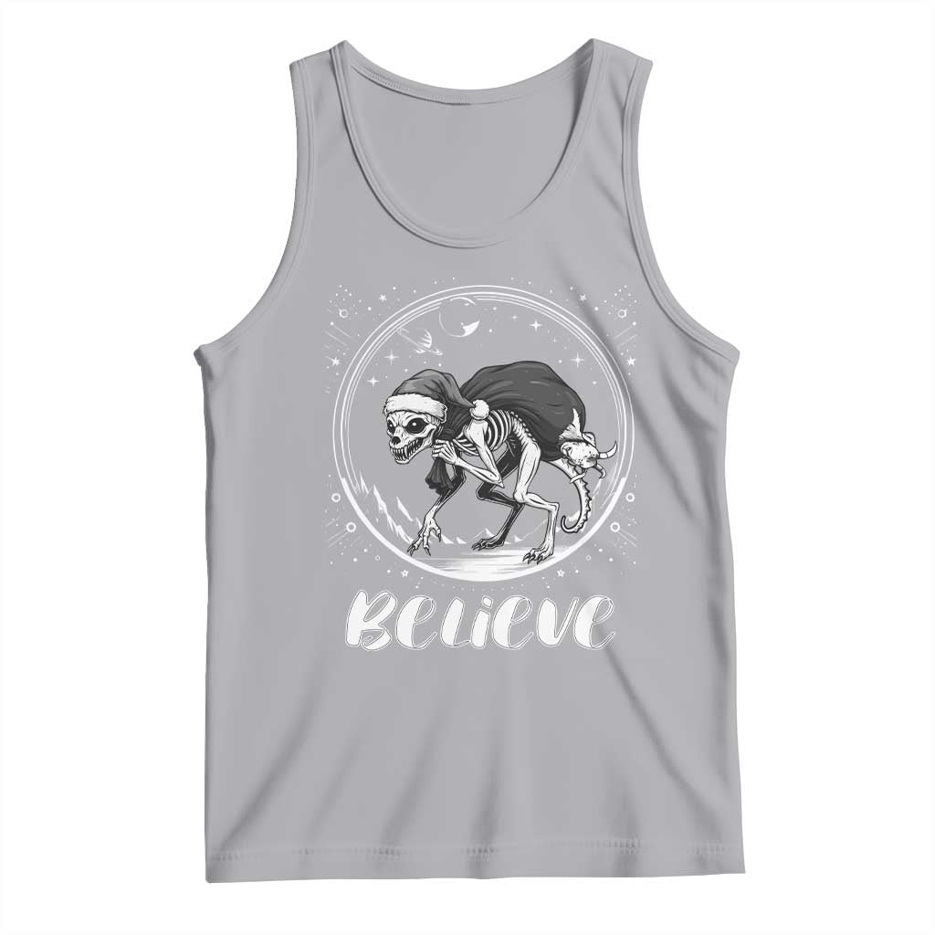 Chupacabra Tank Top Funny Believe Christmas Cryptid Gift - Wonder Print Shop