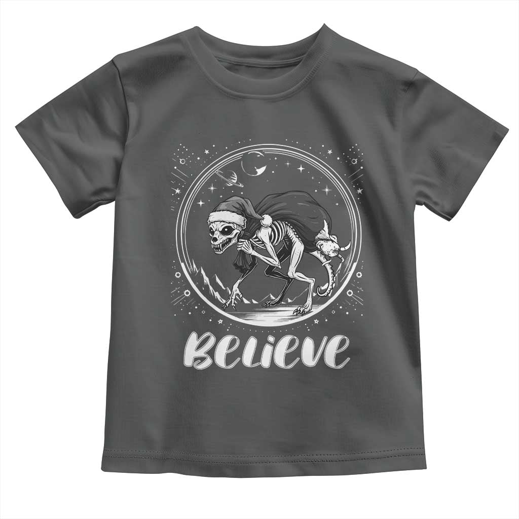 Chupacabra Toddler T Shirt Funny Believe Christmas Cryptid Gift - Wonder Print Shop