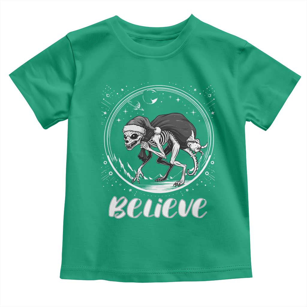 Chupacabra Toddler T Shirt Funny Believe Christmas Cryptid Gift - Wonder Print Shop